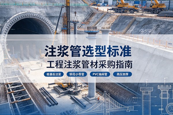 临汾注浆管选型标准