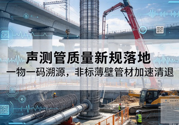 临汾声测管质量新规落地，一物一码溯源，非标薄壁管材加速清退