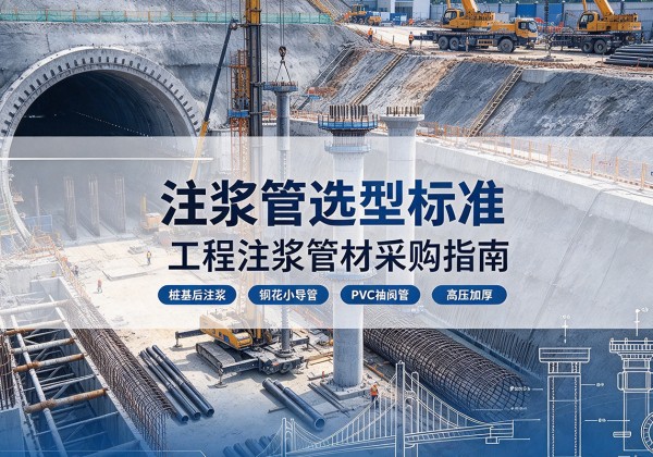 临汾注浆管选型标准